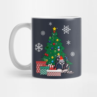 Cornifer Around The Christmas Tree Hollow Knight Mug